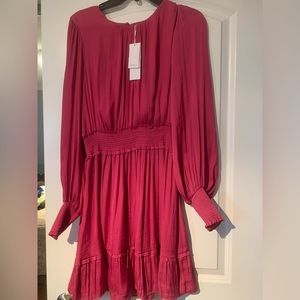 Forever New Maroon dress size 10 new with tags